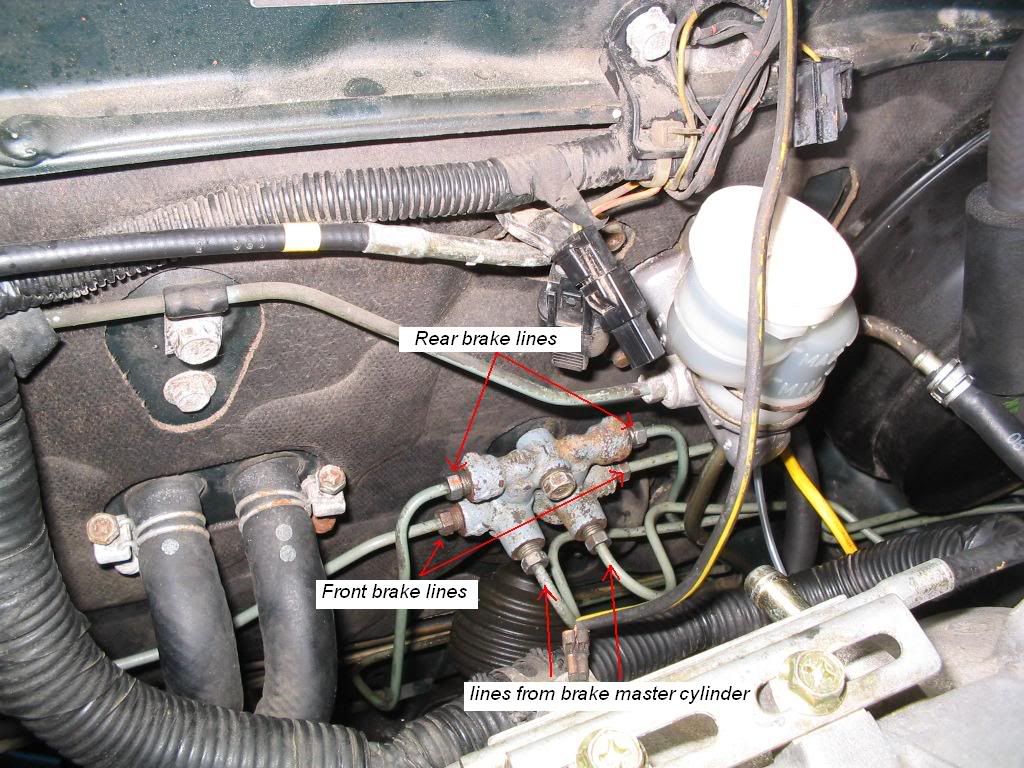 ABS Removal and Stainless Brake Line Install Galant VR4 > How To and